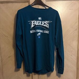 NFL Eagles Long Sleeve Shirt - L